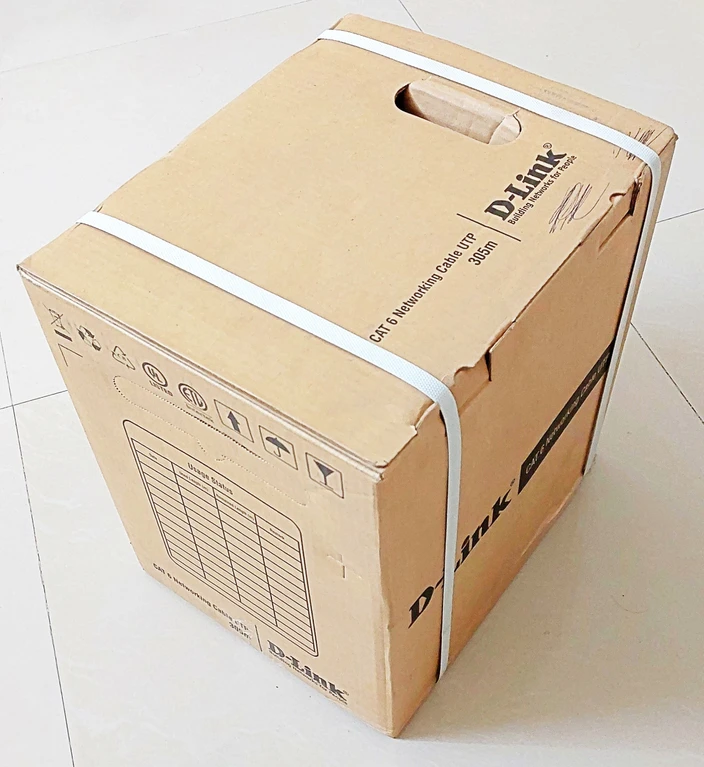 D-Link CAT6 305m Cable Box