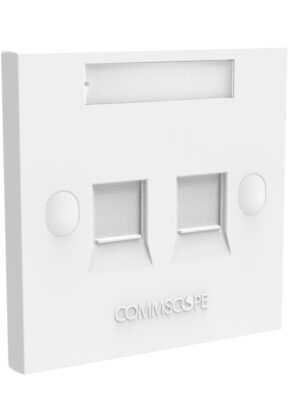 Commscope Netconnect Dual Face Plate