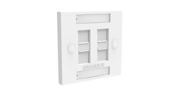Commscope Netconnect Quad Face Plate