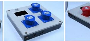 Metal Box for Mounting Industrial Plug & Sockets