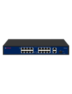 CP-PLUS CP-DNW-HPU16G2F1-20 19 Ports Switch with 16 PoE Ports & 2 Gigabit + 1 SFP Port