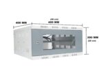 OEM 3U REGULAR 200x400x400 with 3 socket PDU & Tray
