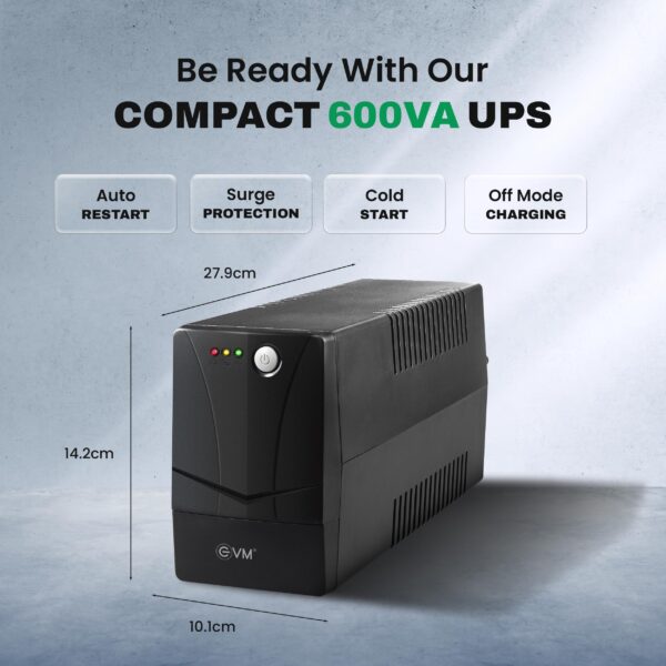 EVM 600VA Line Interactive UPS