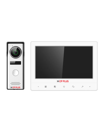 CP-PLUS CP-UVK-701MTA Analog Kit Video Door Phone with Memory