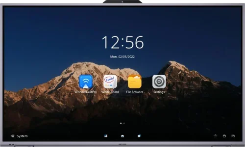 CP-PLUS CP-URP-H75EC1-4K 75 inch ANDROID 14 WITH CAMERA PANEL