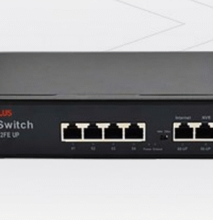 CP-PLUS CP-SAVW-HPU4H2-65 6 Ports Switch with 4 Gigabit PoE Ports & 2 Gigabit Uplink Ports
