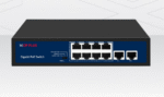 CP-PLUS CP-DNW-GPU8G2-96-V4 10 Ports Switch with 8 Gigabit PoE Ports & 2 Gigabit Uplink Ports