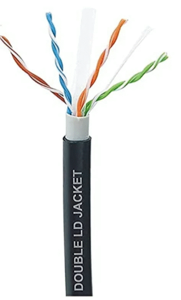 HYNET HYN CCA 305M OUTDOOR CAT6 Double Jacket