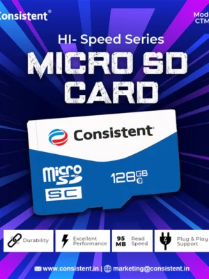 CONSISTENT 128GB MICRO SD CARD