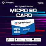 CONSISTENT 256GB MICRO SD CARD