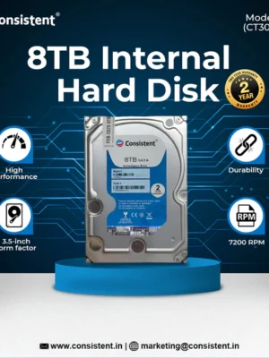CONSISTENT SURVEILLANCE 8TB Refurbished HDD