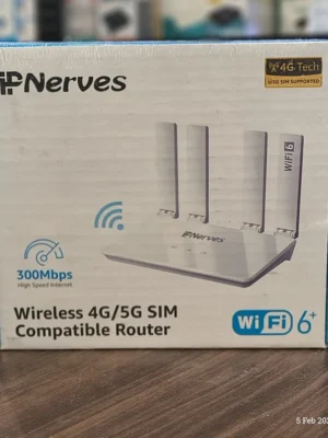 IPNERVES 4-Antenna 4G/5G Router