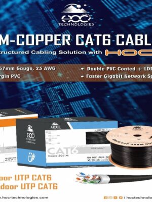 HOC MCOPPER 100M CAT6 Cable SUPER PREMIUM