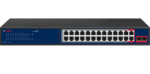 CP-PLUS CP-ANW-HPU24G2F2-N30 24 Port PoE + 2 Gigabit Port + 2 SFP Port AI PoE Switch