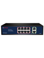 CP-PLUS CP-DNW-HPU8G2-96-V3 10 Ports Switch With 8 PoE Ports + 2 Gigabit Uplink Ports